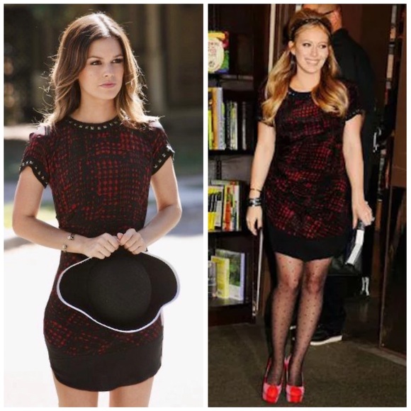 Isabel Marant Etoile Trash Rouge Silk Dress Sz. 1 - Picture 2 of 16